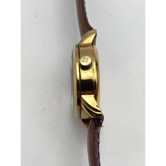 AKRIBOS Automatic Skeleton Women\'s Watch 32mm AK431YG-A Adjustable Leather WR main image 12